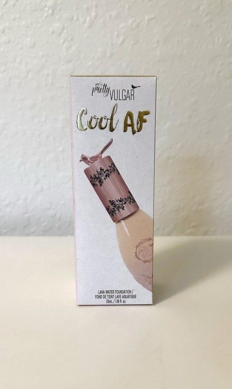 NIB Pretty Vulgar Cool AF Lava Water Foundation Pick a Shade