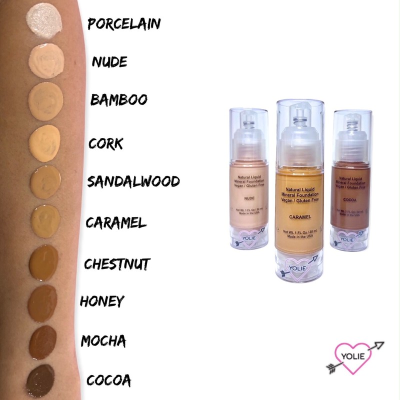 ORGANIC FOUNDATION • 1 fl oz • Vegan • Gluten-Free • Liquid Mineral • Buildable gallery