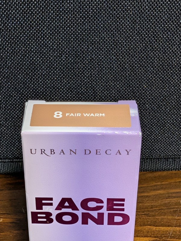 Urban Decay Face Bond Waterproof Vegan Liquid Foundation 8 Fair Warm 1 fl oz gallery