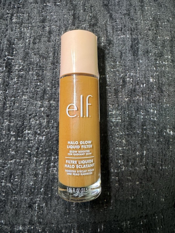 e.l.f. Halo Glow Liquid Filter – 1.06 fl oz – #6 Tan / Deep – NEW One Pc.