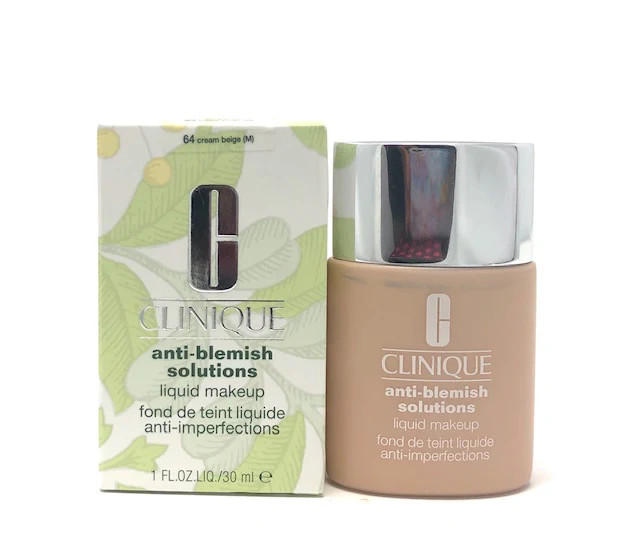 Clinique Anti-Blemish Solutions Liquid Makeup (Cream Beige 64) 1 oz