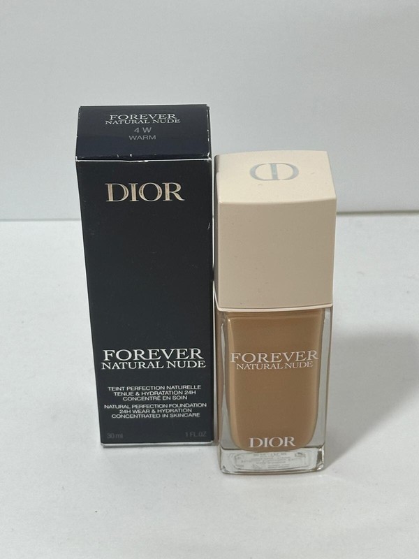 Dior Forever Natural Nude 24Hr Wear Foundation Shade 4 Warm 1oz/30ml NIB