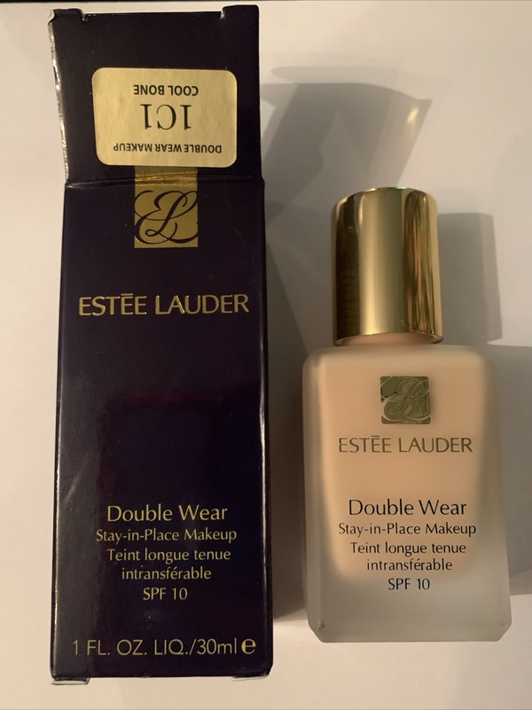 NEW Estee Lauder Double Wear Stay-in-Place Makeup Foundation 1C1 Cool Bone gallery
