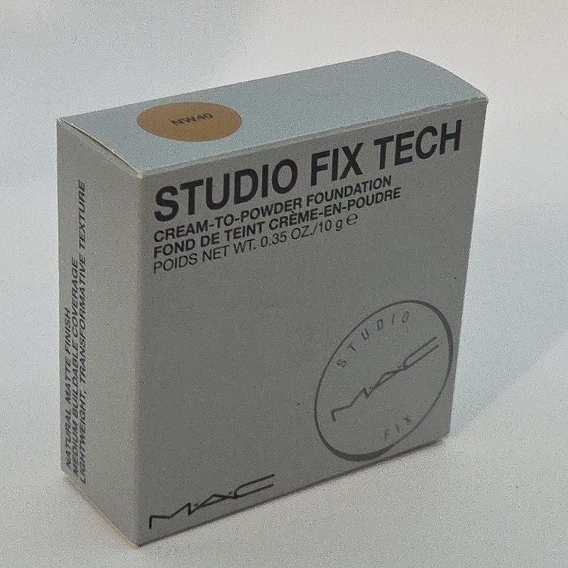 MAC Cosmetics Studio Fix Tech Cream to Powder Foundation Full Size .35oz NW40 gallery