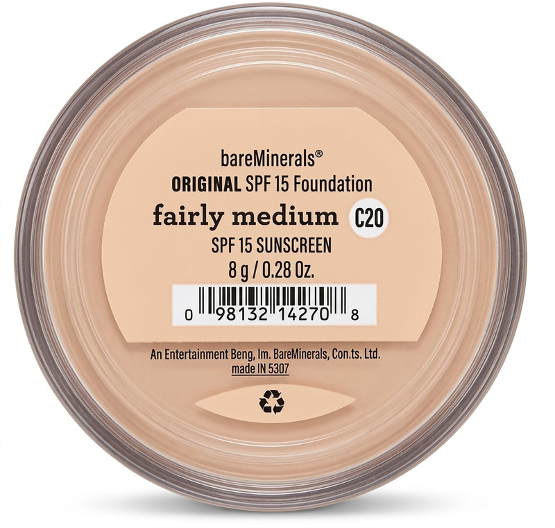 bareMinerals Original SPF 15 Foundation Fairly Medium C20 Loose Powder 8g
