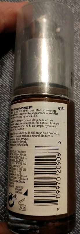 NEW Revlon Illuminance Skin-Caring Foundation Medium Coverage 613 Honey Java gallery