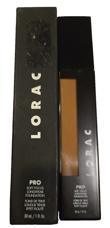 LORAC PRO Soft Focus Longwear Foundation ~ 17 Medium Dark ~ 1 fl oz ~ Authentic