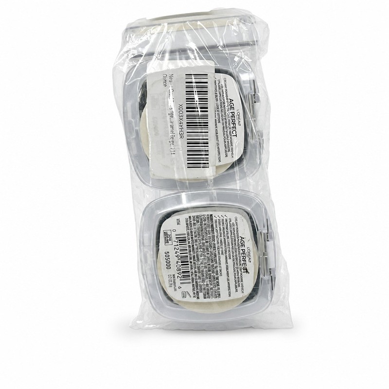L'Oreal Paris Age Perfect Creamy Powder Foundation 340 Caramel Beige, 3 PACK gallery