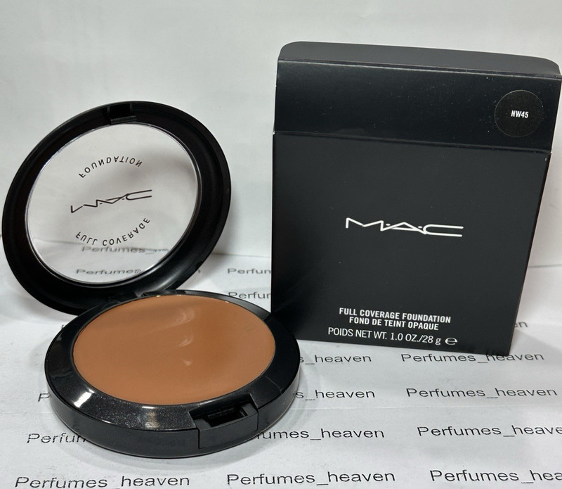 M.A.C Full Coverage Foundation – NW45 – 1 oz / 28 g – New in Box