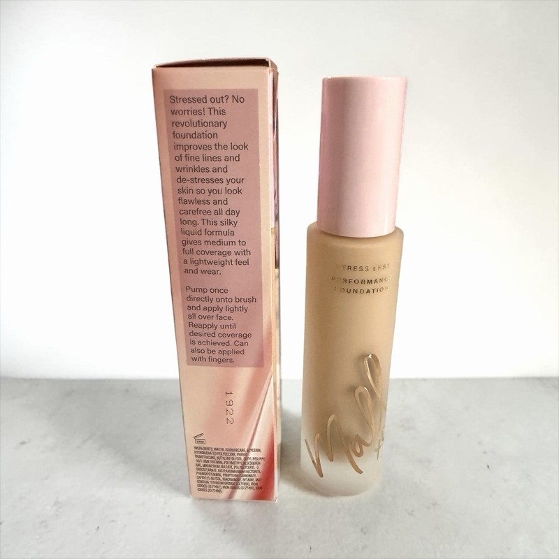 NIB~ Mally XO Stress Less Performance Foundation LIGHT 1 oz Med-Full coverage gallery