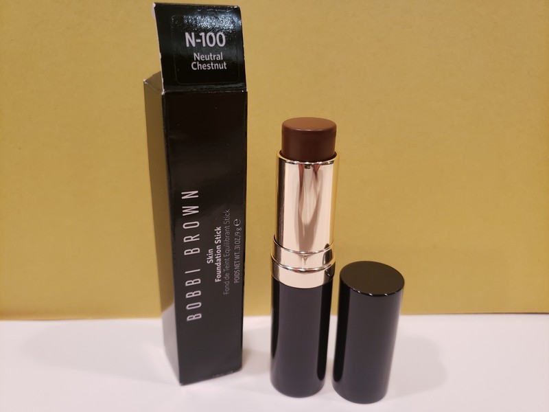 Bobbi Brown~Skin Foundation Stick~N~100 Neutral Chestnut ~ NIB