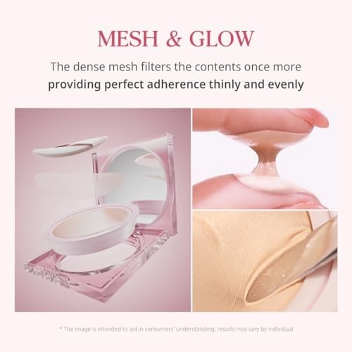 Glow Cushion Foundation Refill 15g*2 - Lightweight, Buildable Coverage, Glass Sk gallery