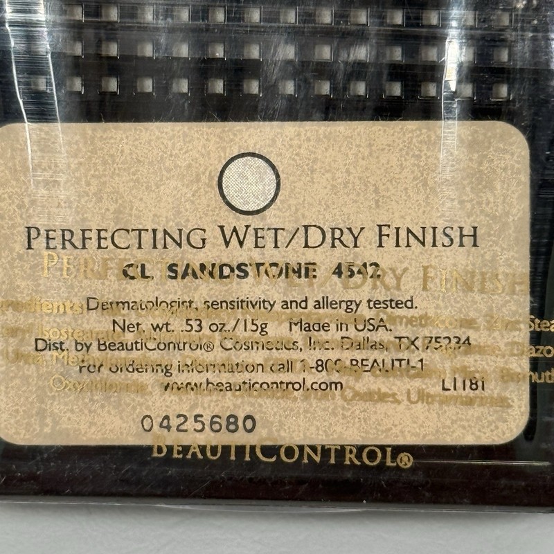 Beauticontrol Perfecting Wet/Dry Finish Foundation CL Sandstone 4542 Sz .53 oz gallery