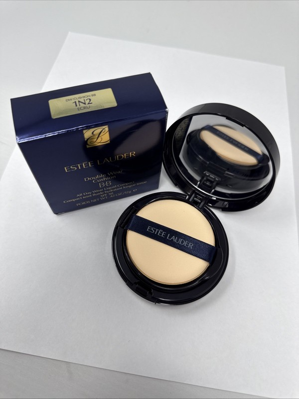 Estee Lauder Double Wear Shade 1N2 ECRU Cushion BB Liquid Compact 12g NEW IN BOX
