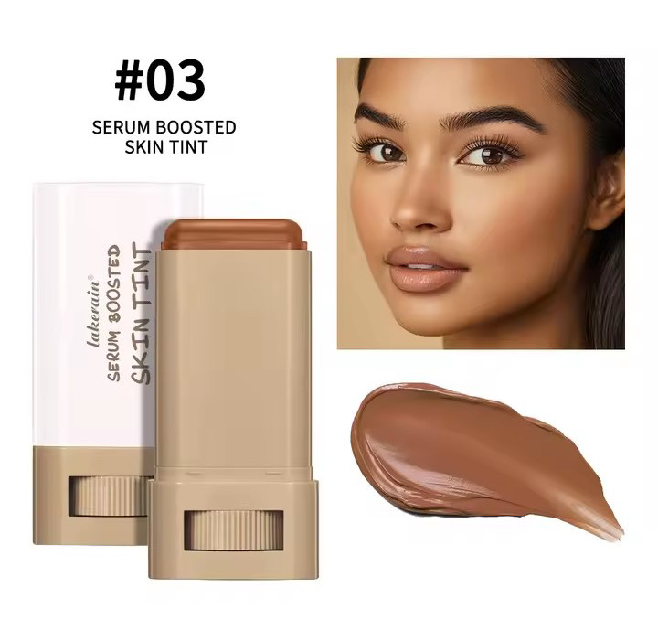 Skin Tint Stick Foundation Waterproof Serum Balm Contour Makeup 6 Shades gallery