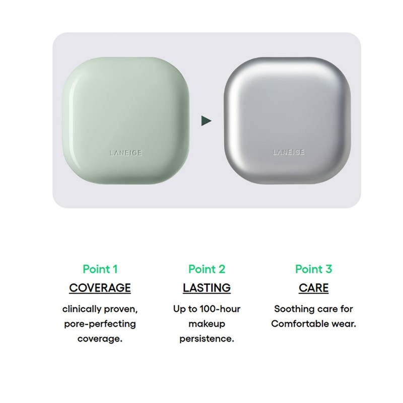 LANEIGE Neo Cushion The Matte 15g + Refill 15g x 2ea Multi-Angle Pore Cover gallery