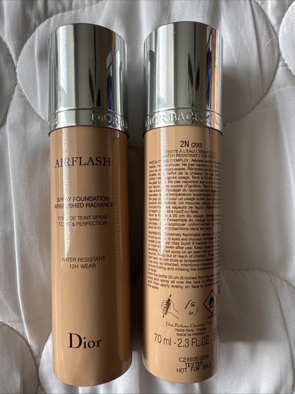DIOR AirFlash Spray Foundation! 2N ( 200 ) Discontinued New Tester No Box