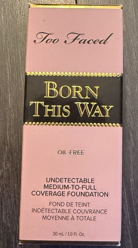 Too Faced Born This Way Undetectable Medium To Full Coverage Foundation – Almond