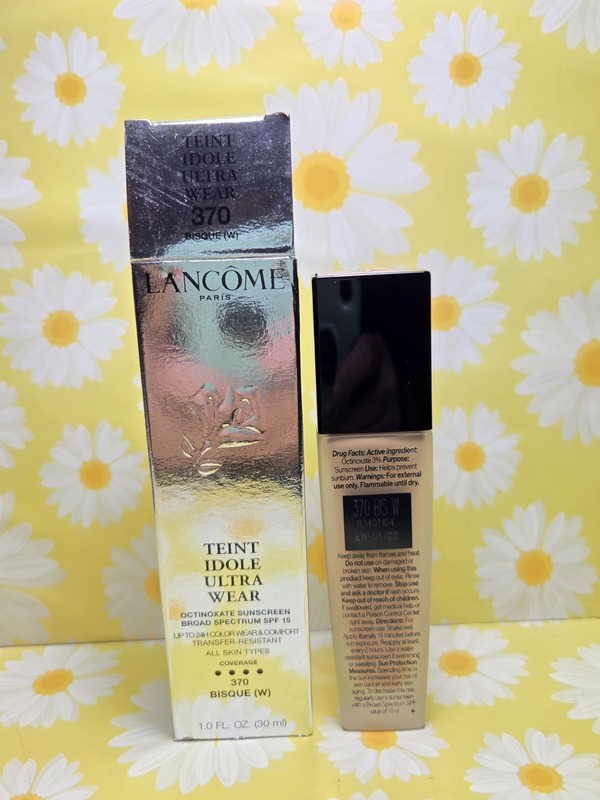 LANCOME TEINT IDOLE ULTRA WEAR COMFORT ORIGINAL FORMULA 370 BISQUE N READ DESCRI gallery