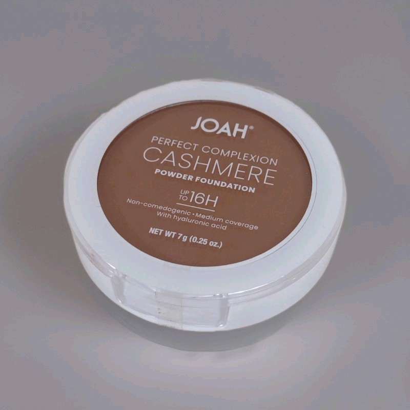 JOAH PERFECT COMPLEXION CASHMERE Powder Foundation DN010 DARK NEUTRAL UNDERTONES