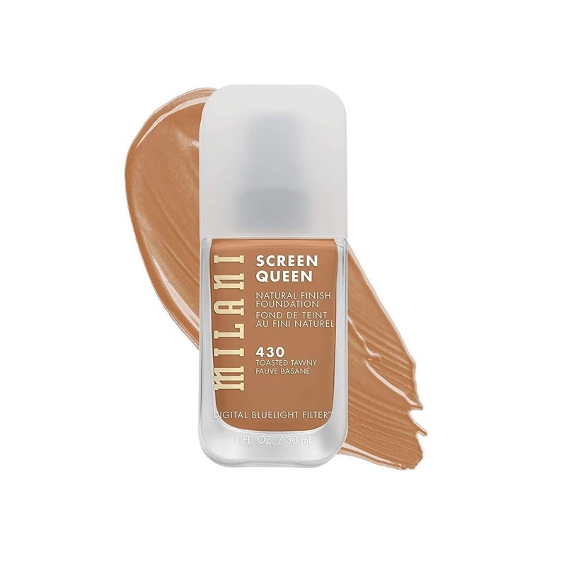 Milani Screen Queen Liquid Foundation Makeup – 430 Toasted Tawny