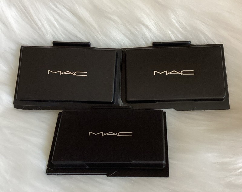 3x MAC Studio Fix Powder Plus Foundation w/ Sponge ~ NC20 ~ 0.05oz Each Travel S