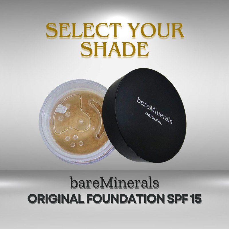BareMinerals Original Loose Powder Foundation With SPF 15 – Select Your Shade