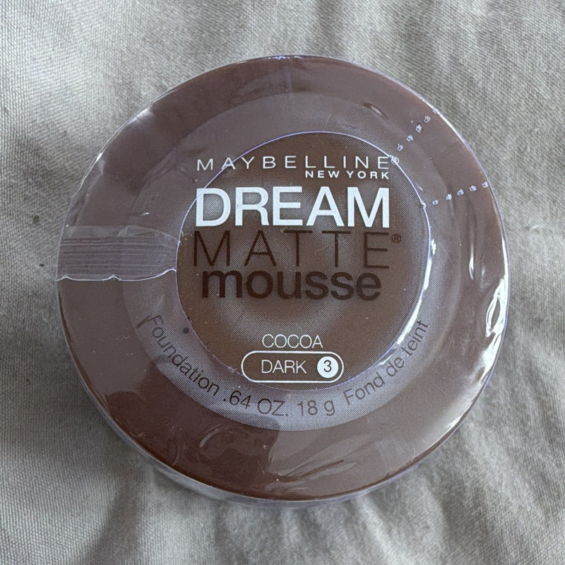 Maybelline New York Dream Matte Mousse Matte Foundation Cocoa Dark 3 0.64 oz
