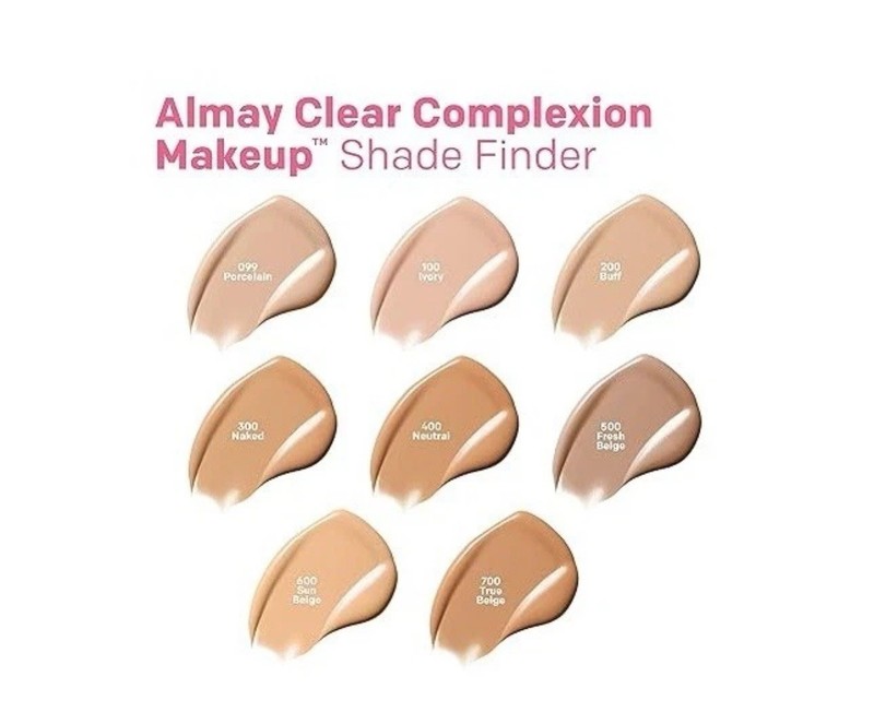 Almay Clear Complexion Acne Foundation with Salicylic Acid, 750 Golden, 4 Pack gallery