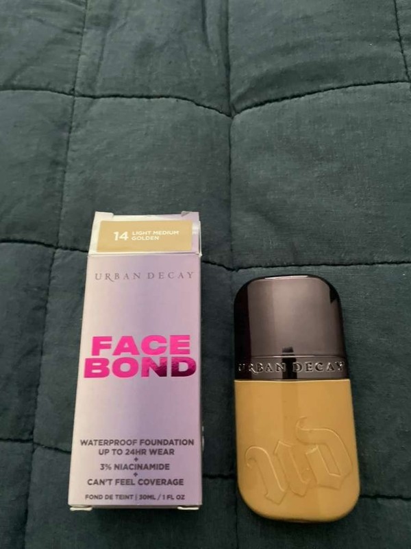 Urban Decay Face Bond Waterproof Foundation – 24hr Matte Coverage, New Boxed