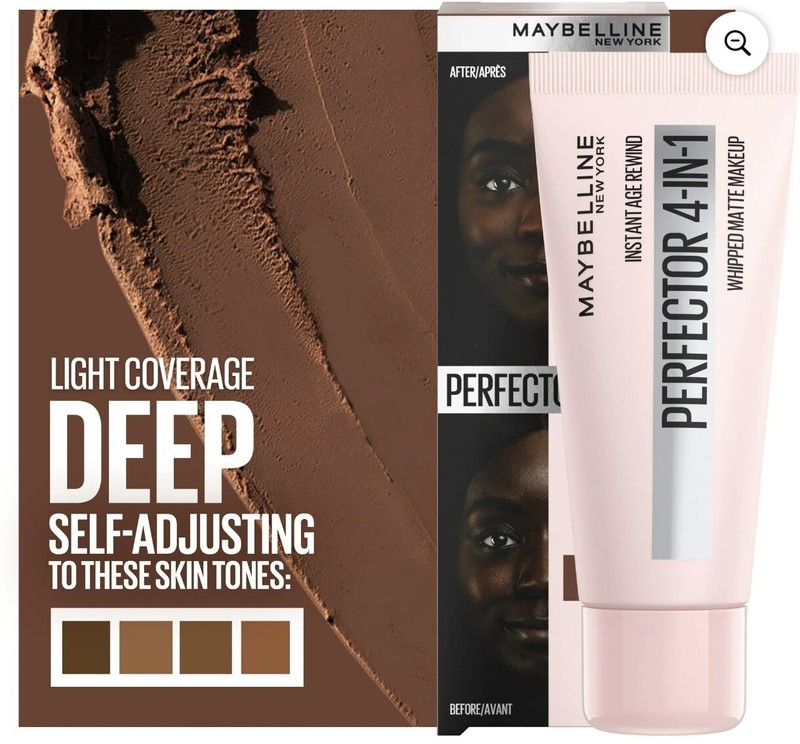Maybelline Instant Age Rewind Perfector 4-In-1 Whipped Matte Makeup 05 Deep NEW gallery