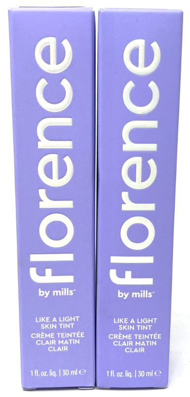 (2) Florence By Mills Like A Light Skin Tint Sealed 1 fl oz Each D190
