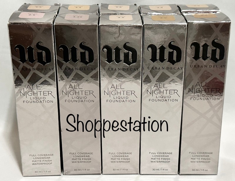 Urban Decay All Nighter Liquid Foundation Full Coverage Waterproof CHOOSE SHADE
