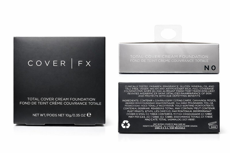New COVER FX Total Cover Cream Foundation – Shade N0 (Fair/Light) Discontinued