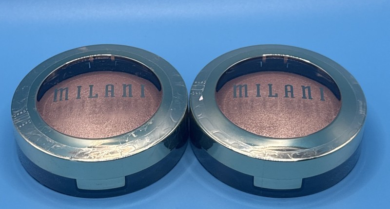 Milani Baked Highlighter (120Champagne D’oro) Cruelty Free Powder Set Of 2