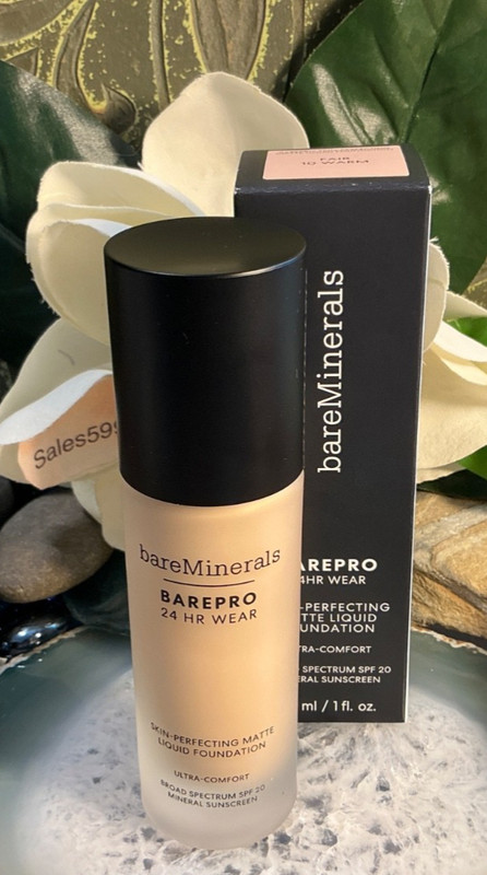 EXP.2027 BAREMINERALS FOUNDATION BAREPRO 24HR SKIN-PERFECTING-FAIR 10 WARM-MATTE gallery