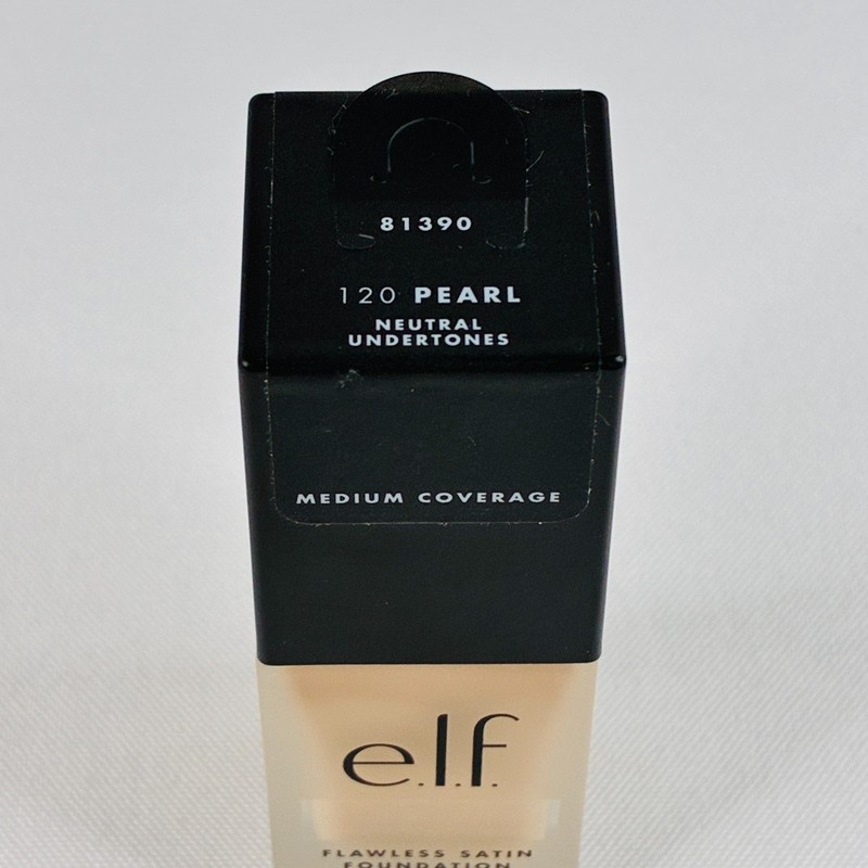 Elf Flawless Satin Liquid Foundation Medium Coverage 81390 120 Pearl 0.68 fl oz gallery