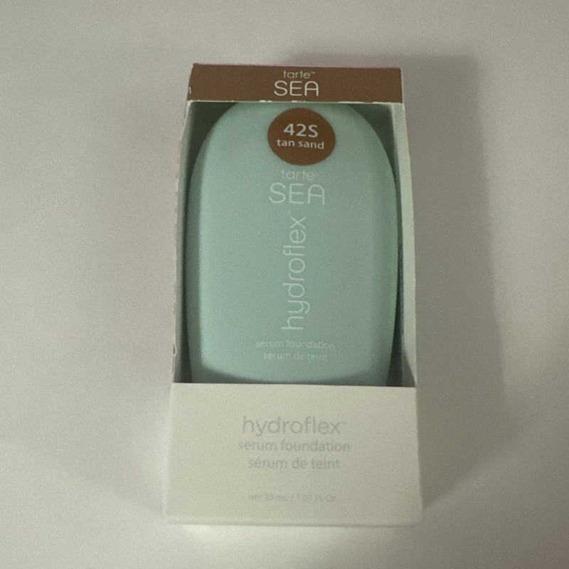 New tarte SEA Hydroflex Serum Foundation 1.01oz 42S Tan Sand