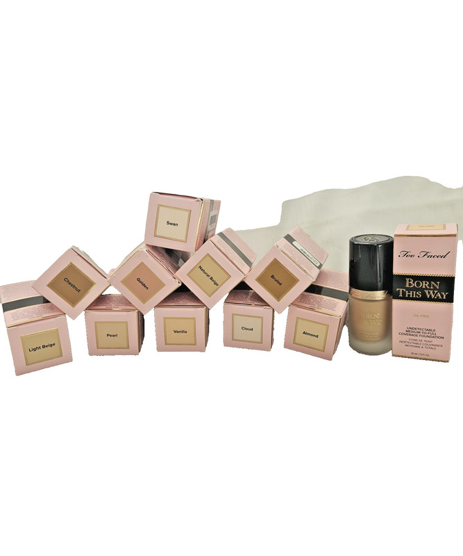 Too Faced Born This Way Oil Free Undetectable Foundation 1oz Pick Your Shade NEW