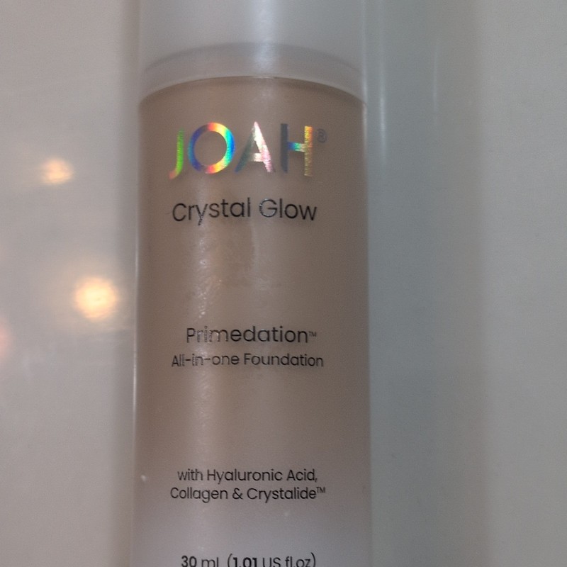 JOAH Crystal Glow Primedation Foundation Light Warm LW060 30ml Radiant All-Day gallery