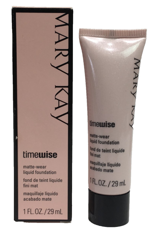 Mary Kay Timewise Matte-wear Liquid Foundation 038753 Ivory 4 NIB 1 Fl. Oz.