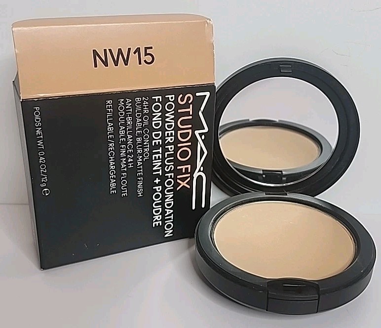 Mac ~ Studio Fix Powder Plus Foundation ~ NW15 NIB