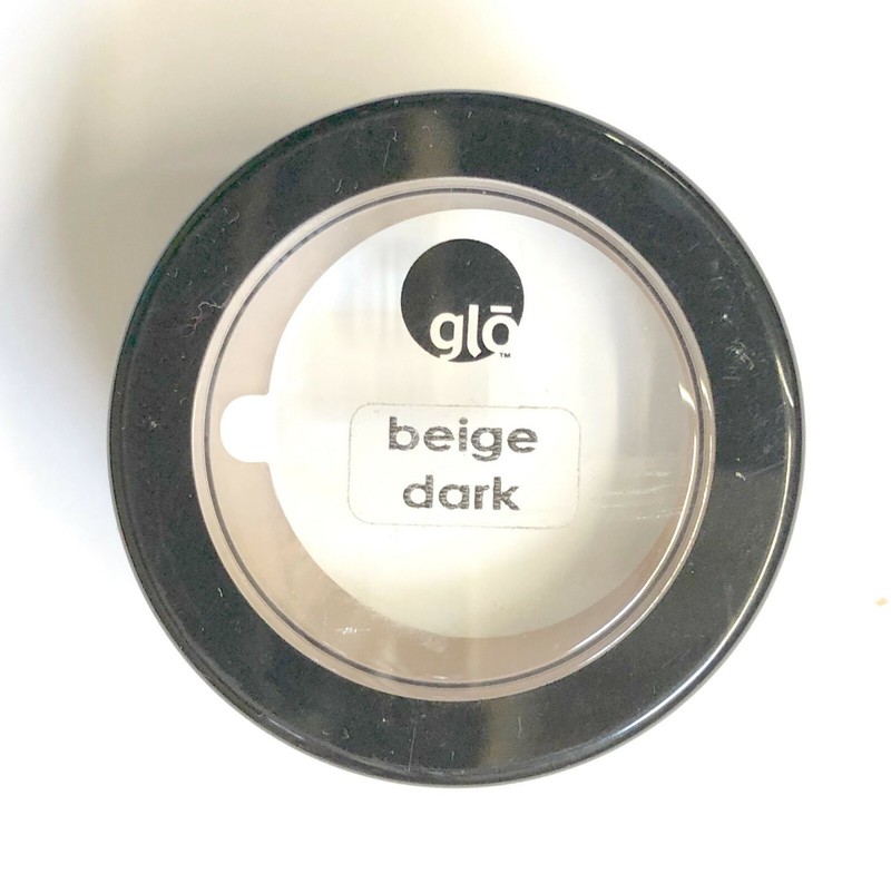 glo Minerals Loose Base Full Size NO BOX Tester – Beige Dark 0.18 oz / 5.1 g