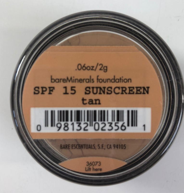 i.d. Bare Minerals Matte SPF 15 Tan Foundation 2g New Sealed