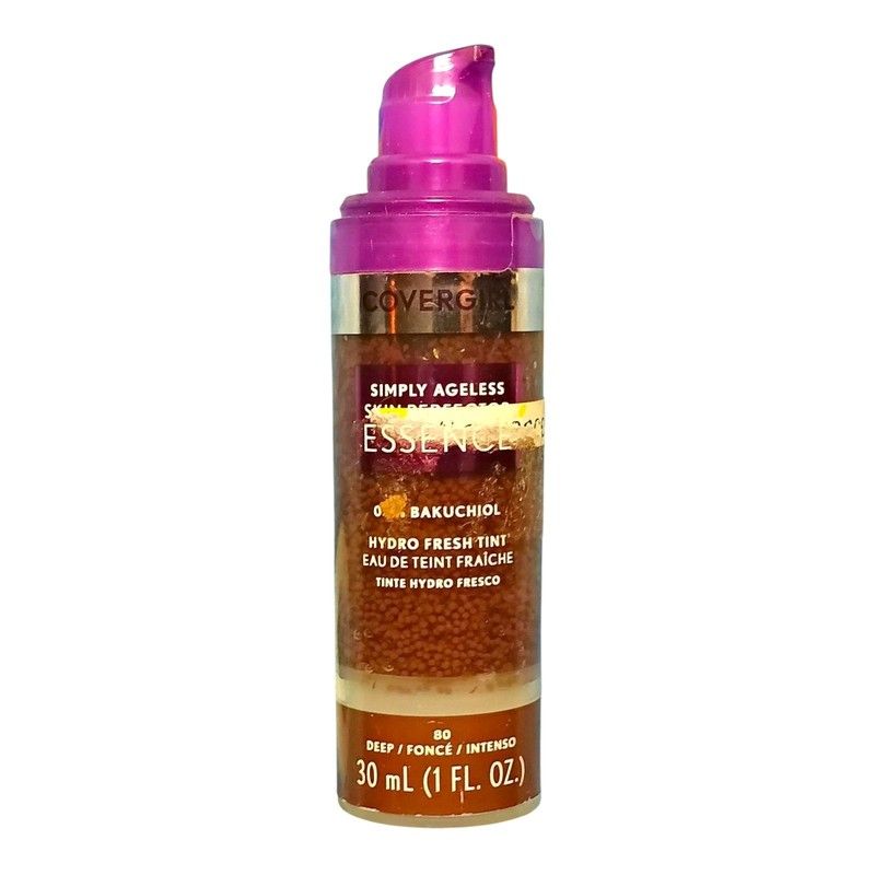 CoverGirl Simply Ageless Skin Perfector Essence Foundation 80 Deep 1 oz