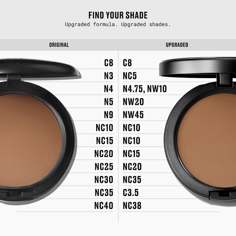 MAC Studio Fix Powder Plus Foundation with 24HR Oil Control,67 SHADES,0.4oz/12mL gallery