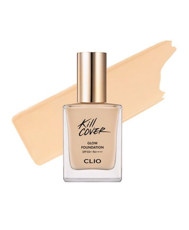 15g CLIO Kill Cover Glow Foundation SPF 50+ FAST FREE SHIP, US SELLER