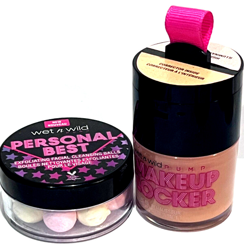 Wet n Wild Makeup Locker 3-In-1 BB Creme Highlighter 176A Medium+EXFOLIANTING