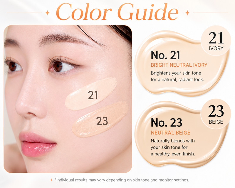 Age20's glass skin essence pact glow foundation 12.5g+ refill 12.5g gallery