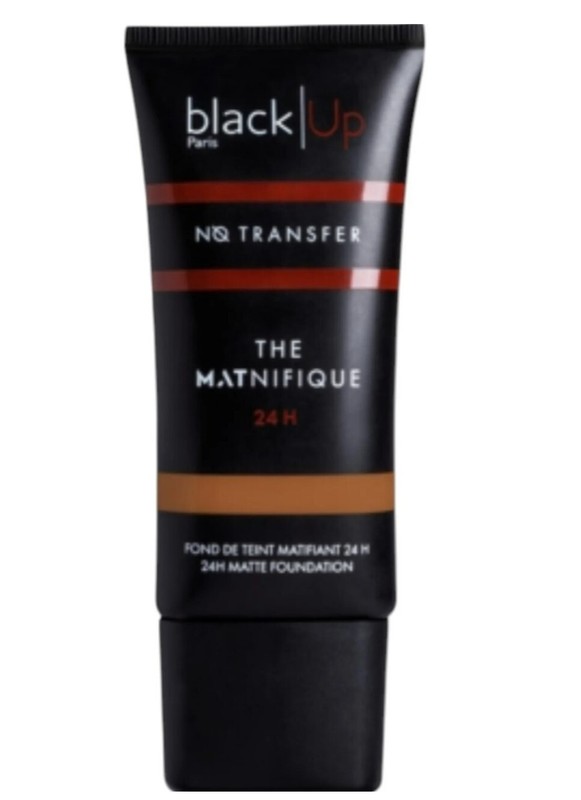 Black up the Matnifique 24H Matte Foundation 30mL – FNT 14 Chai Latte 1Day Ships